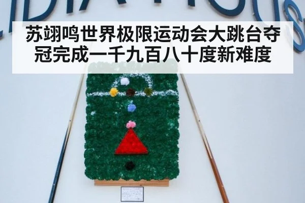 苏翊鸣世界极限运动会大跳台夺冠完成一千九百八十度新难度